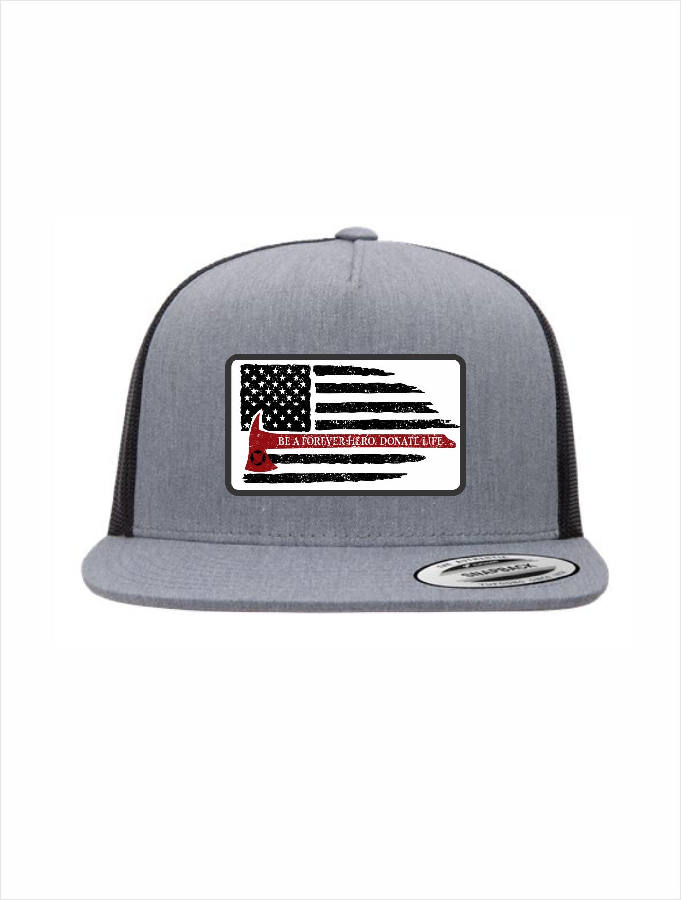 BMF Adult Snapback Trucker Flag Patch Cap