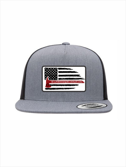 BMF Adult Snapback Trucker Flag Patch Cap