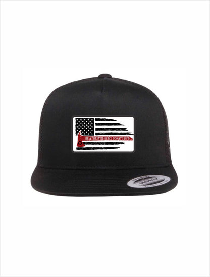 BMF Adult Snapback Trucker Flag Patch Cap