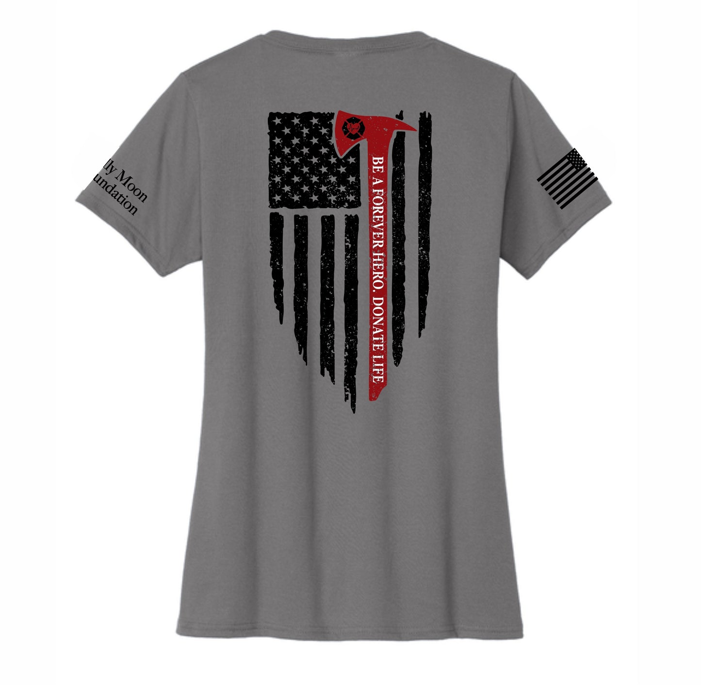 New! BMF Flag Foundation Women's V-Neck