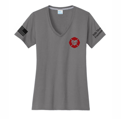 New! BMF Flag Foundation Women's V-Neck