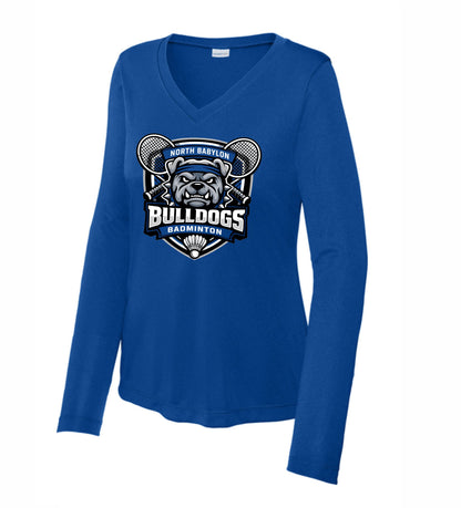 North Babylon Badminton Ladies Long sleeve Performance Tee