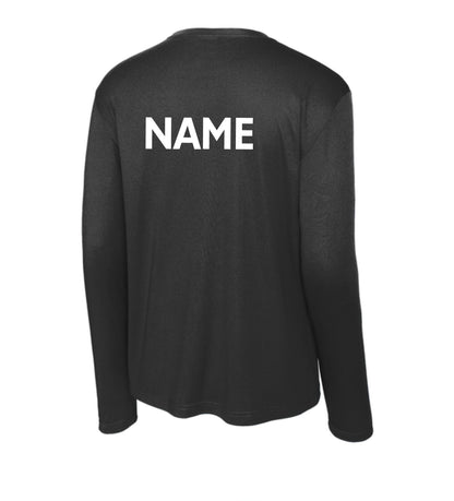 North Babylong Badminton Performance Printed Long Sleeve