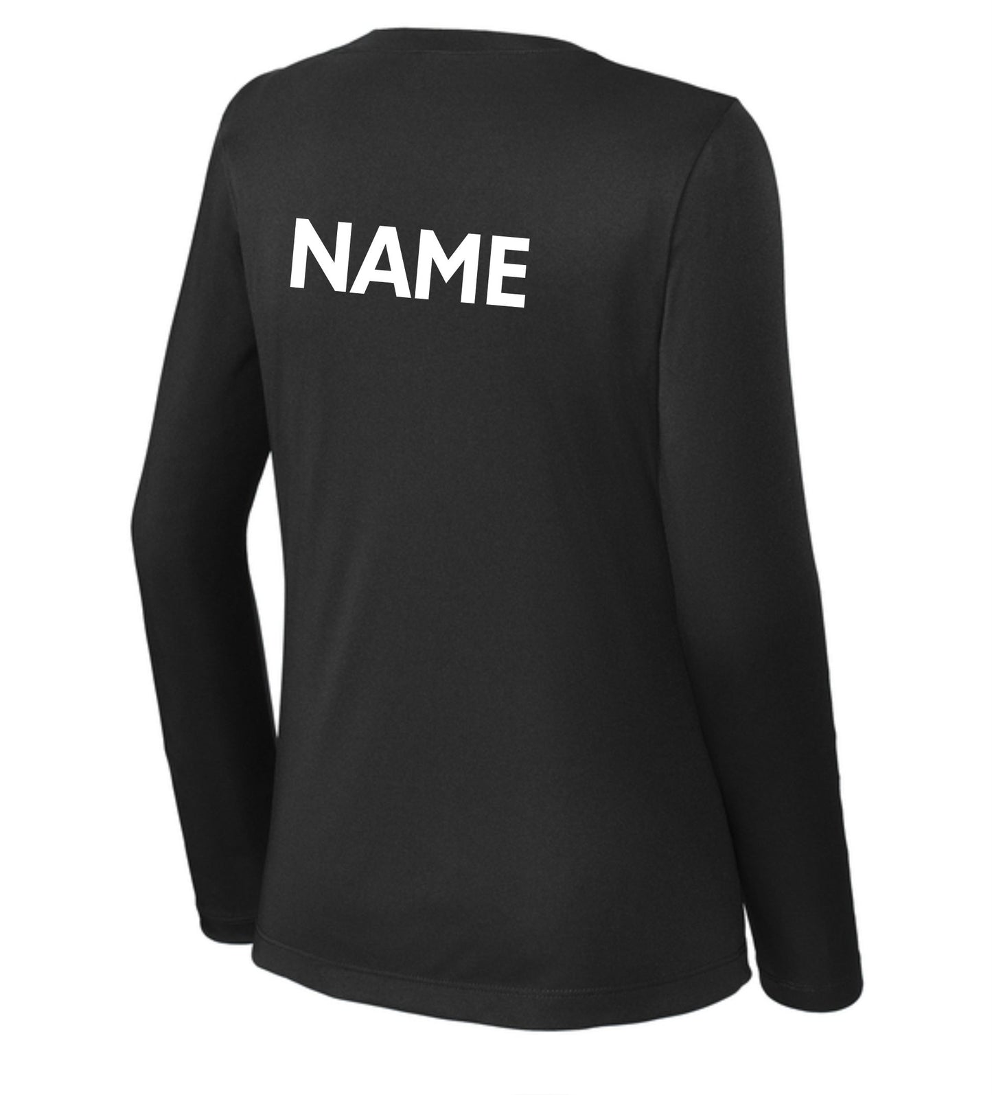 North Babylon Badminton Ladies Long sleeve Performance Tee