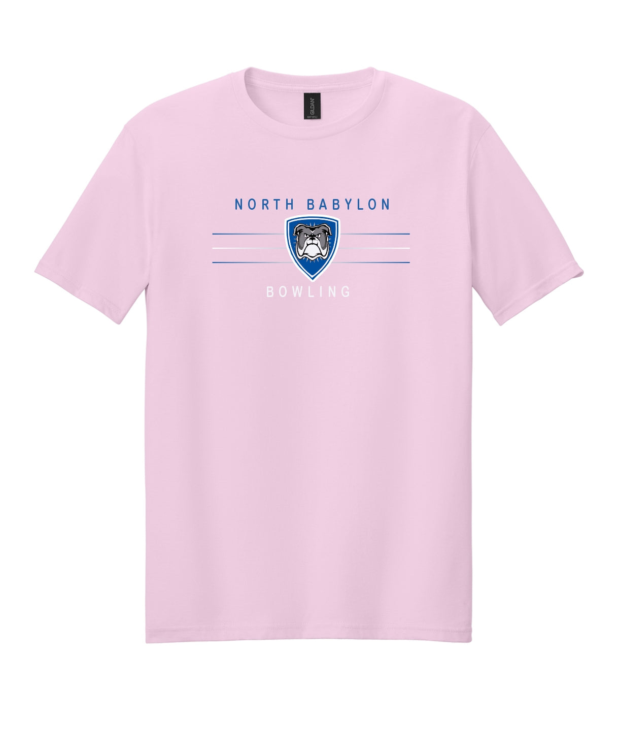 North Babylon Bowling Lined Design Unisex Printed Tee