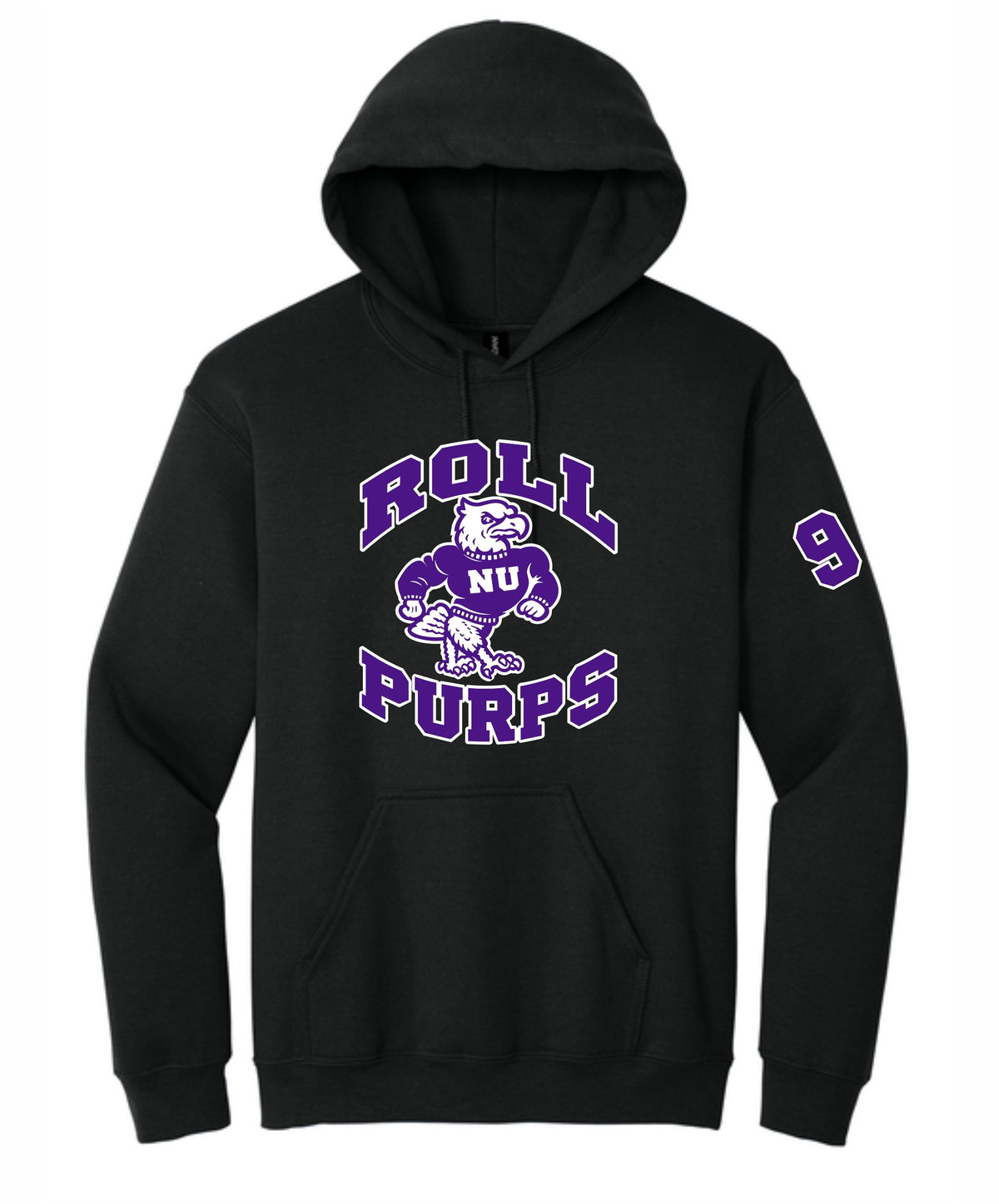 NU Bowling 'ROLL PURPS' Unisex Crewneck Printed Crewneck Sweatshirt