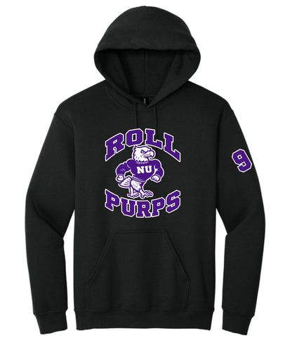 NU Bowling 'ROLL PURPS' Unisex Crewneck Printed Crewneck Sweatshirt