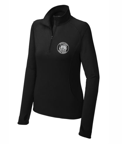 SCPD Legal Ladies Stretch 1/4-Zip Printed Pullover