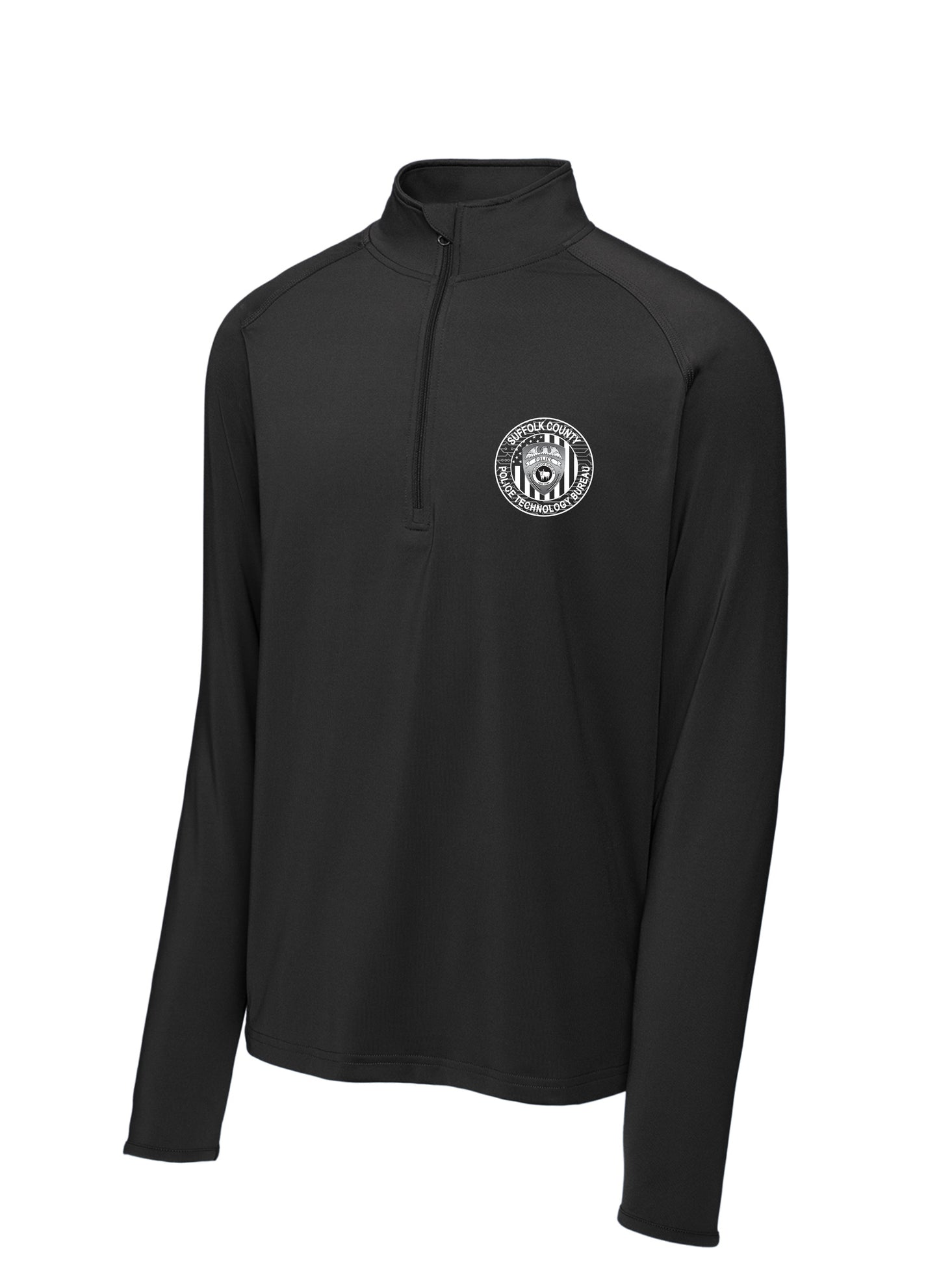 SCPD Standard Badge Stretch 1/4-Zip PRINTED Pullover