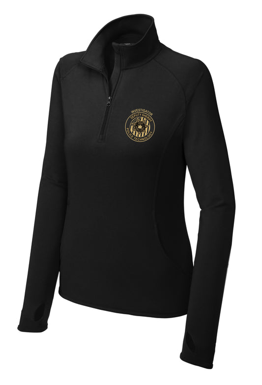 SC Sheriff Women's Sport-tek Stretch 1/4-Zip EMBROIDERED Pullover