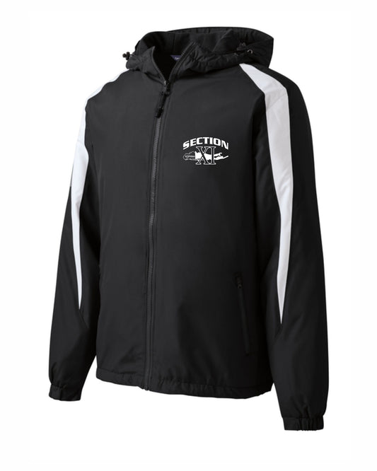 Boys Section 11 Fleece-Lined Colorblock Printed Jacket