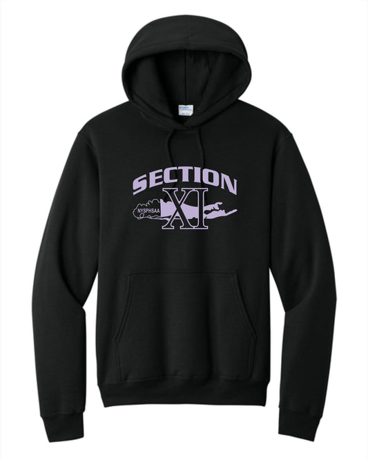 Girls Section 11 Printed Hoodie