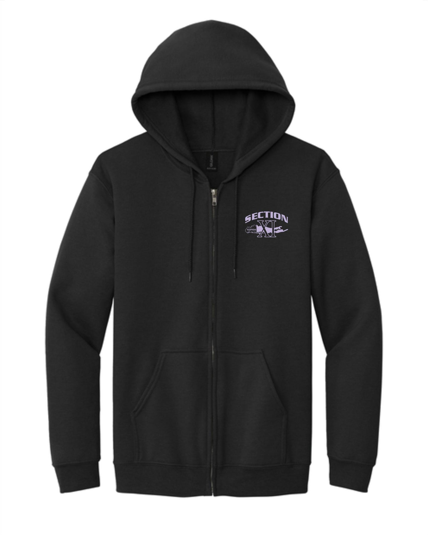 Girs Section 11 Printed Full-Zip Hood