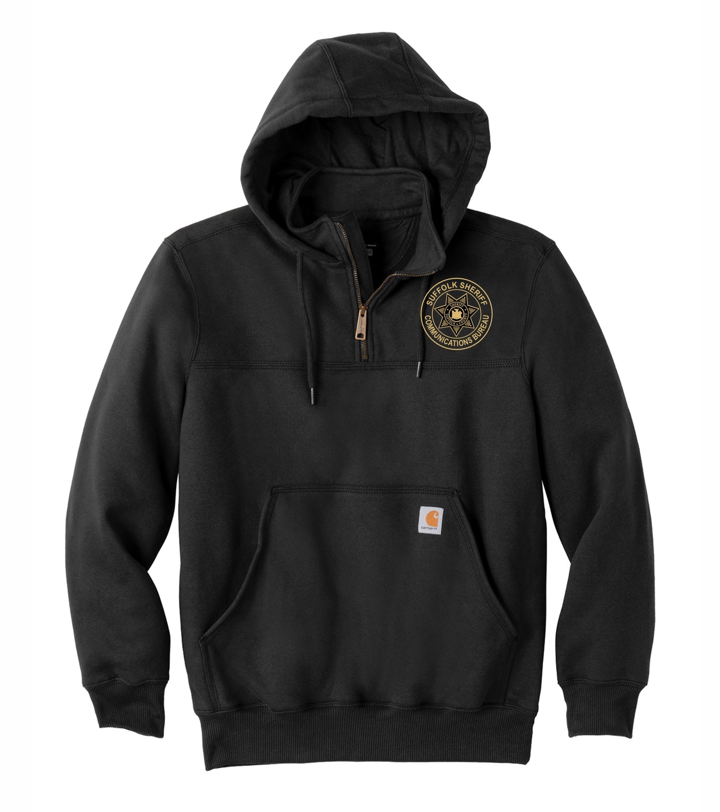 SSBC Carhartt ® Rain Defender ® Paxton Heavyweight Hooded Zip Mock Sweatshirt