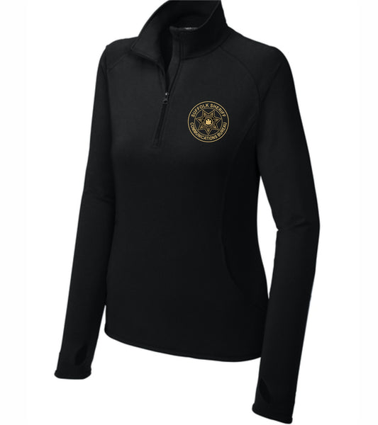 SSCB Ladies Stretch 1/4-Zip Pullover