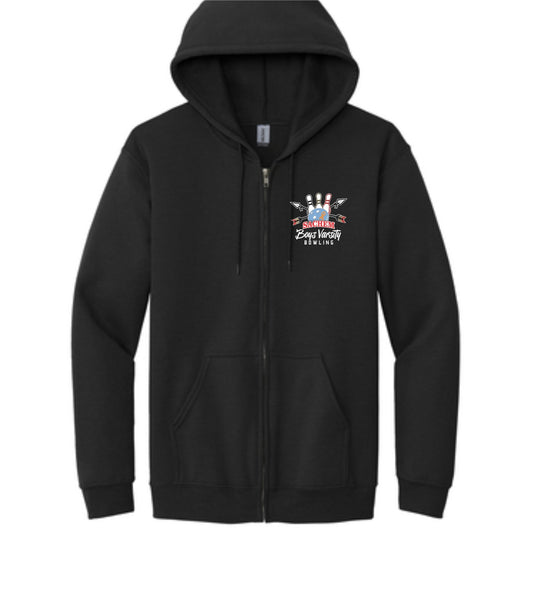 SBVB Full Zip Hooded Printed Sweatshirt