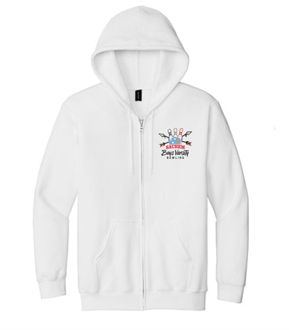 SBVB Full Zip Hooded Printed Sweatshirt