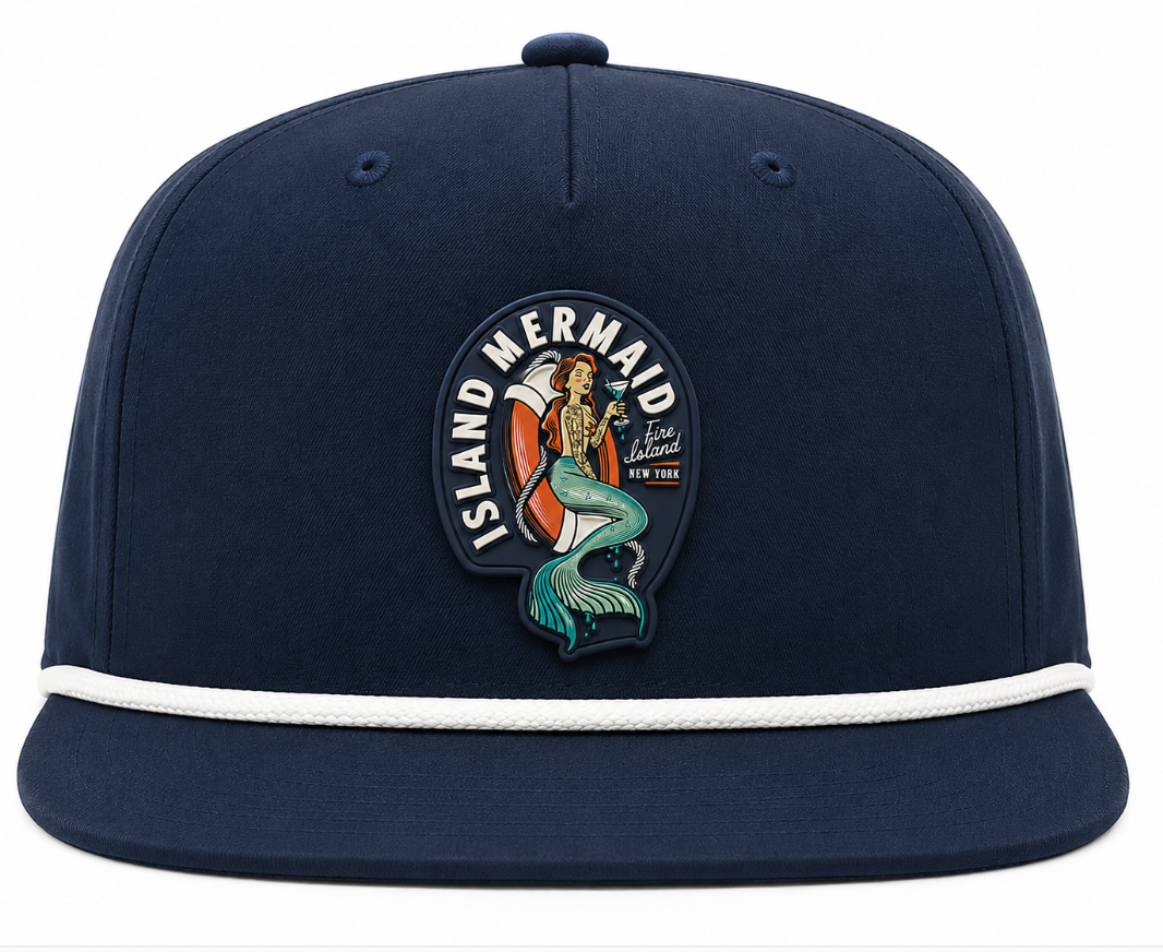 Island Mermaid Patch Hat