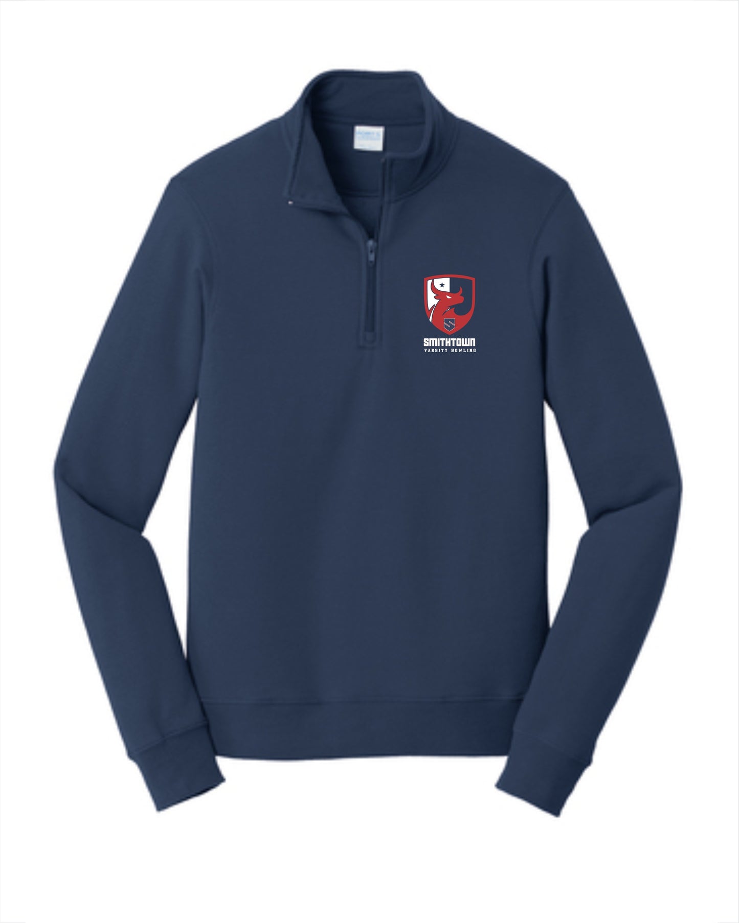 Smithtown Bowling Fleece 1/4-Zip Pullover Printed Sweatshirt