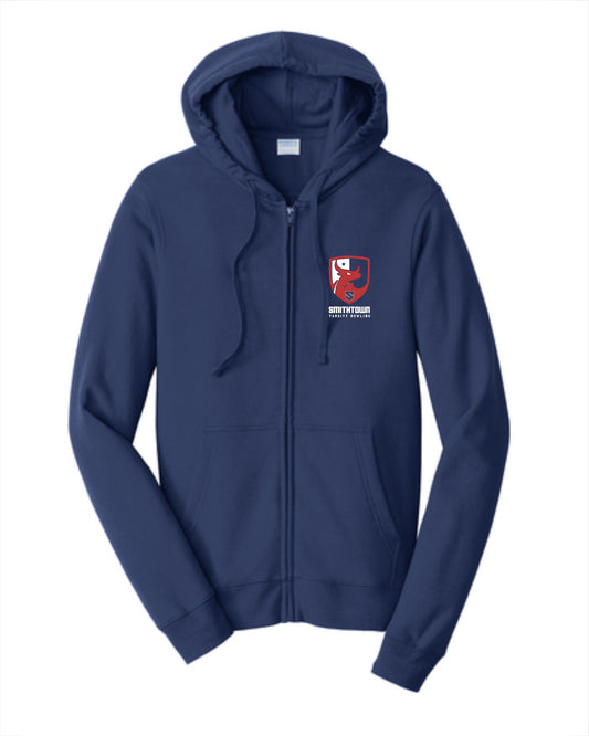 Smithtown Bowling Full Zip Hooded Printed Sweatshirt