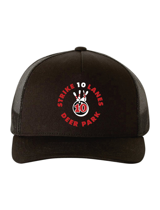 Strike 10 Five-Panel Retro Trucker Cap