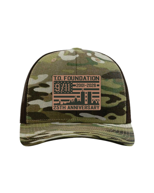 TOFF 911 Annversary Engraved Patch Hat