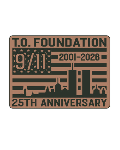 TOFF 911 Annversary Engraved Patch Hat