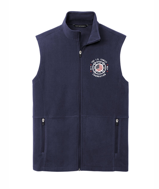 TOFF Embroidered Microfleece Vest