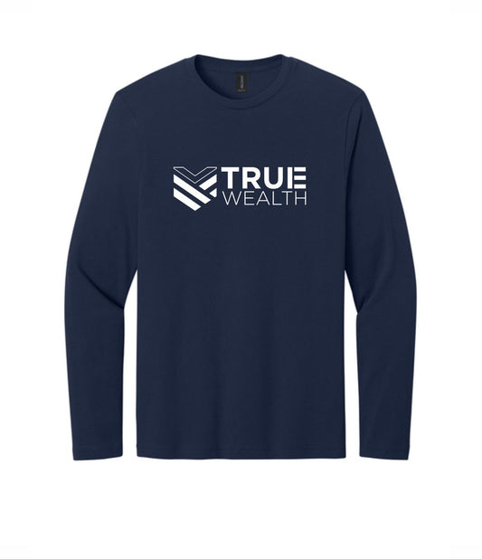 True Wealth Printed Long sleeve Tee