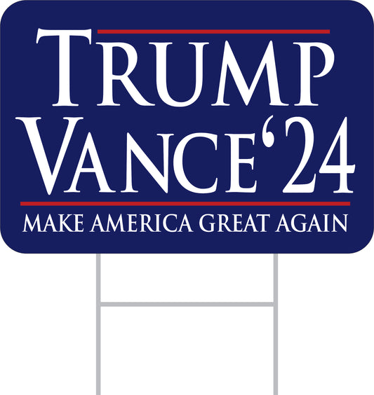 Trump Vance '24 Sign