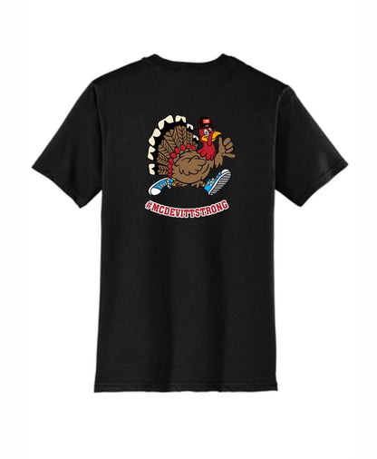 McDevitt Turkey Trot Adult Printed Tee