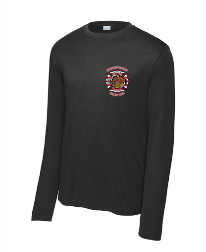 Turkey Trot Performance Printed Long Sleeve