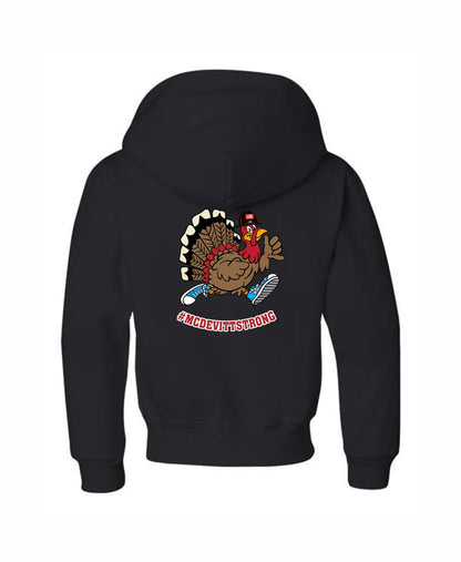 McDevitt Turkey Trot YOUTH Pullover Hooded Sweatshirt