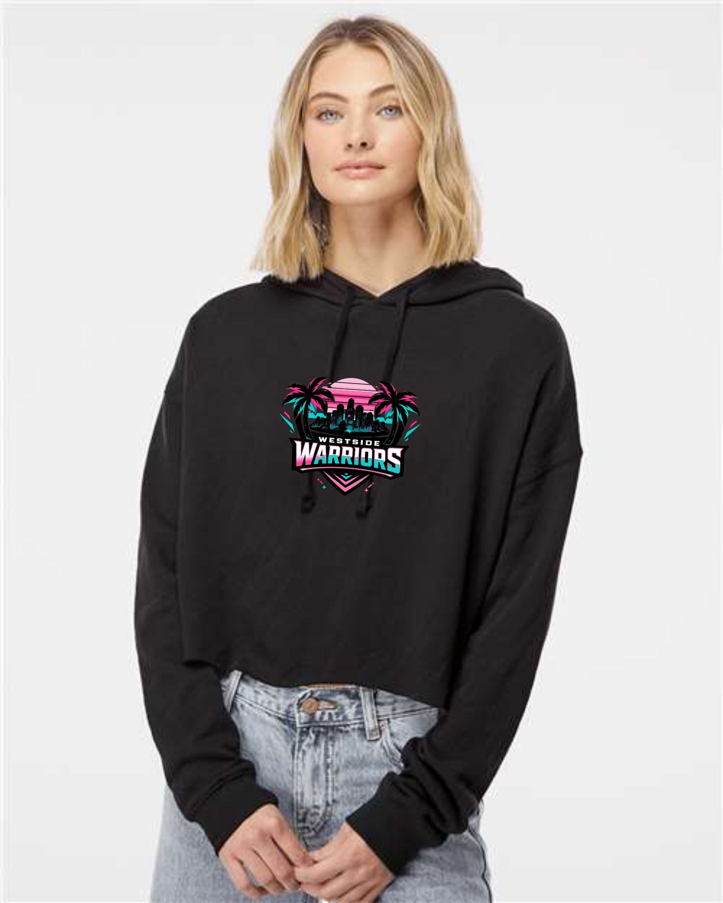 Westside Warrior Crop Hoodie