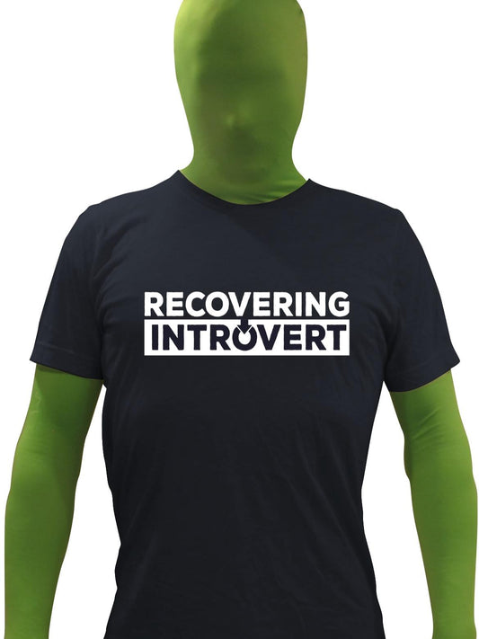 Recovering Introvert Short Sleeve Shirt