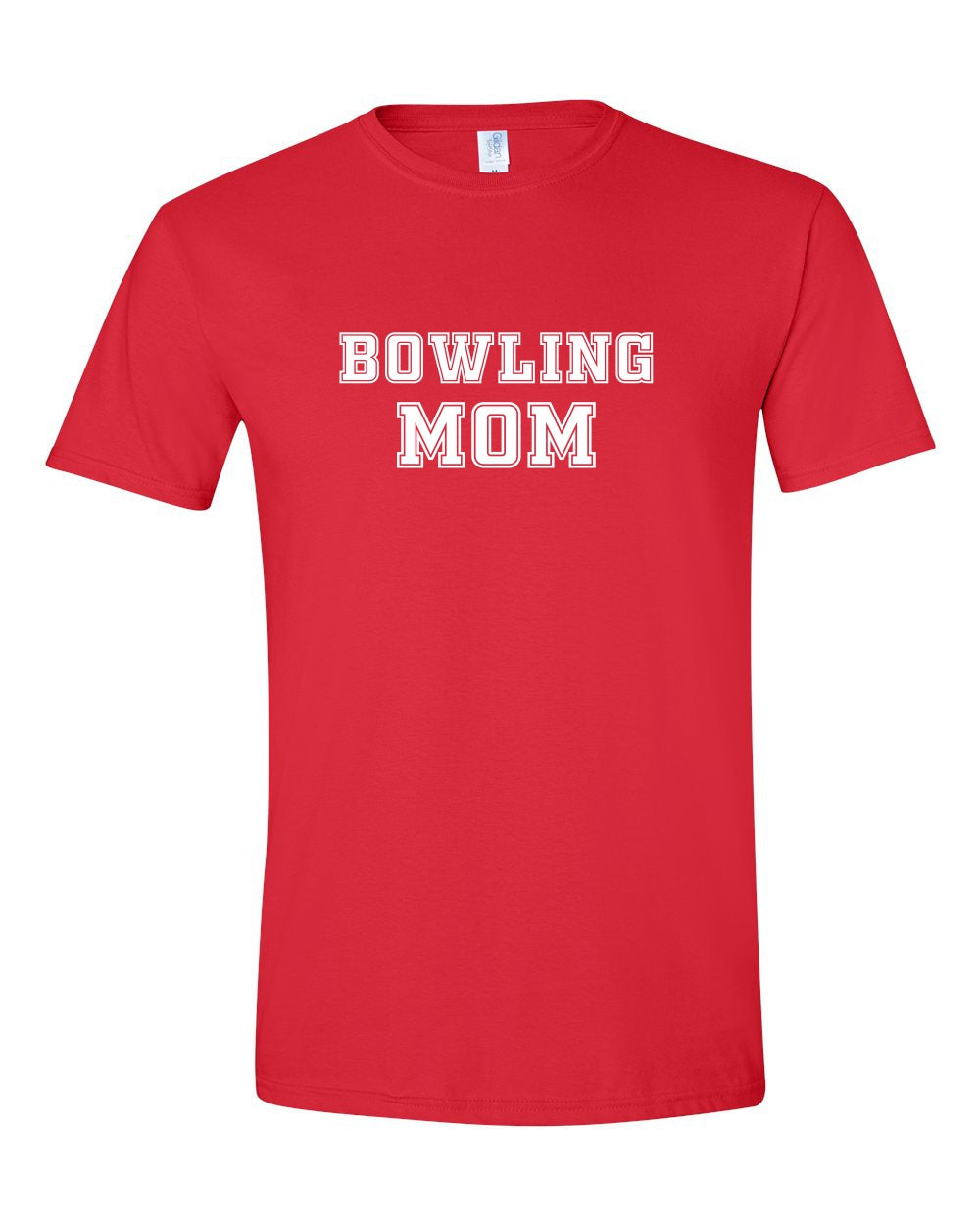 Bowling MOM Softstyle Printed Tee