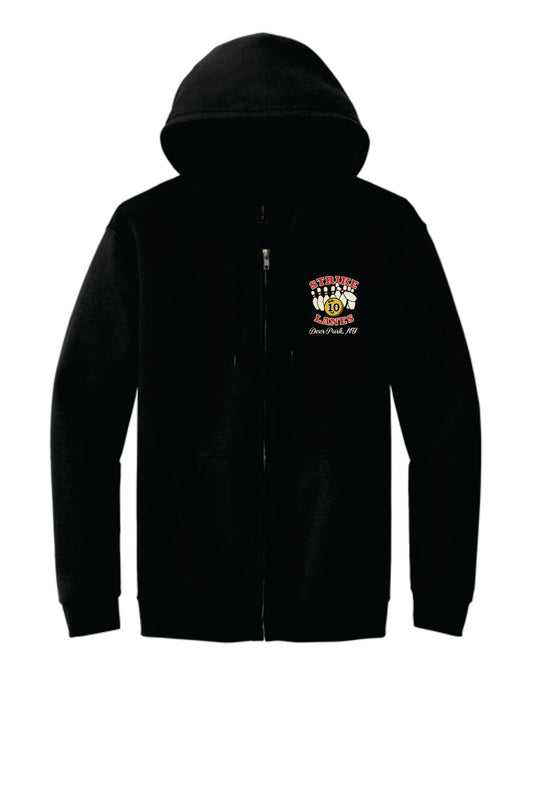 Strike 10 Lanes Printed Full-Zip Hood