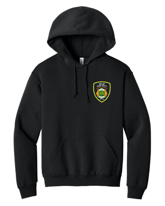 Islip Fire Dept St Patricks Day Unisex Printed Hoodie