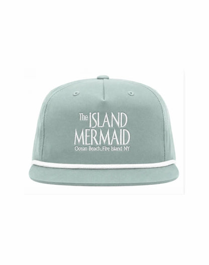 Island Mermaid Embroidered Rope Hat