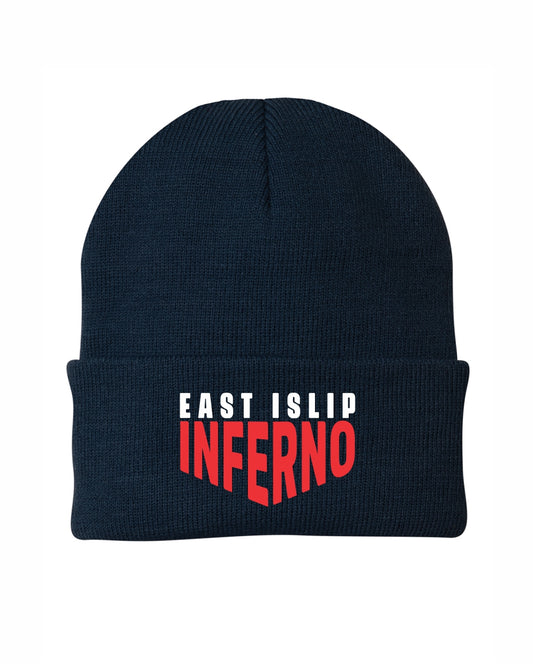 EI Inferno Cuffed Embroidered Beanie