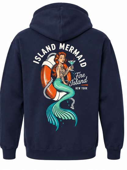 Island Mermaid Softstyle Midweight Hoodie