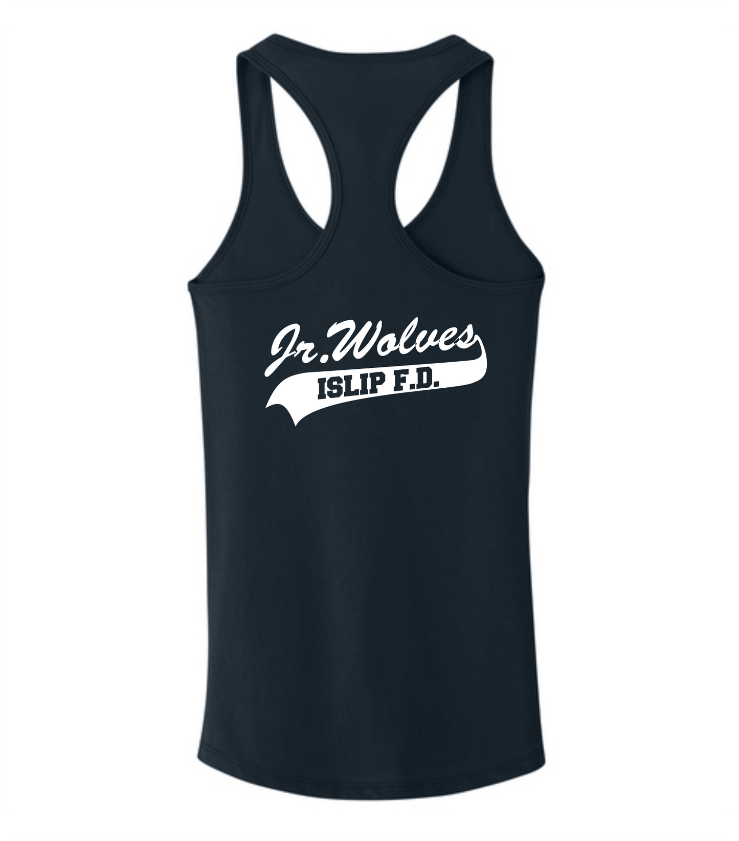 Jr Wolves Left Chest Logo Women's Racerback tank