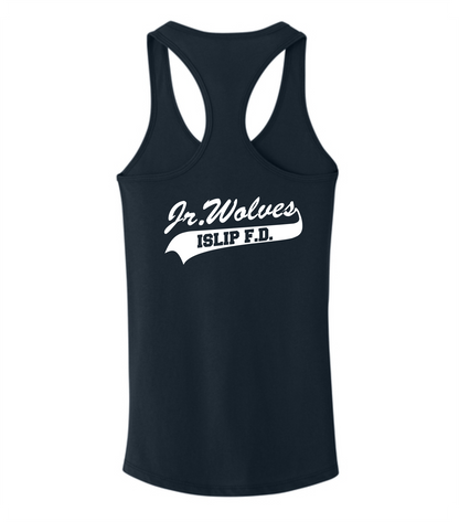 Jr Wolves Left Chest Logo Women's Racerback tank