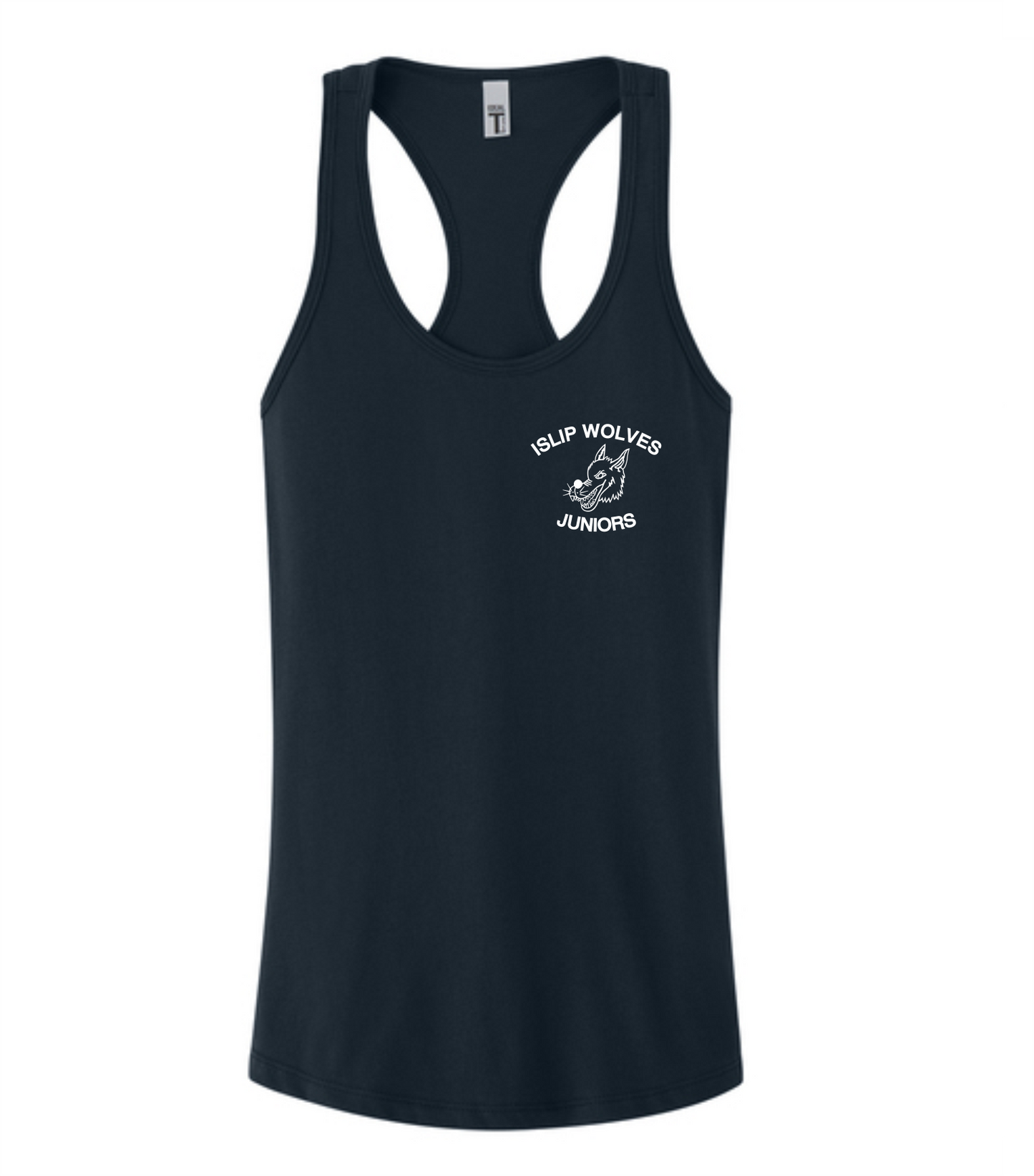 Jr Wolves Left Chest Logo Women's Racerback tank