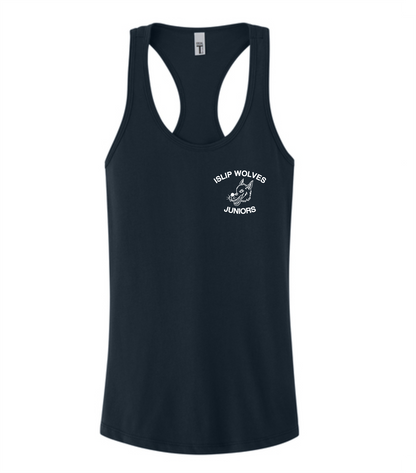 Jr Wolves Left Chest Logo Women's Racerback tank