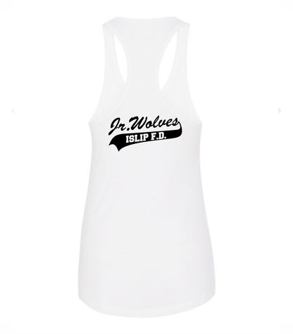 Jr Wolves Left Chest Logo Women's Racerback tank