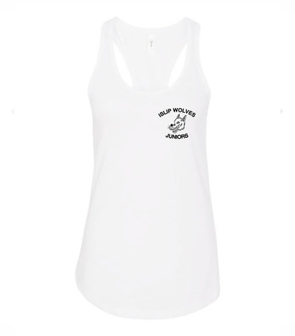 Jr Wolves Left Chest Logo Women's Racerback tank