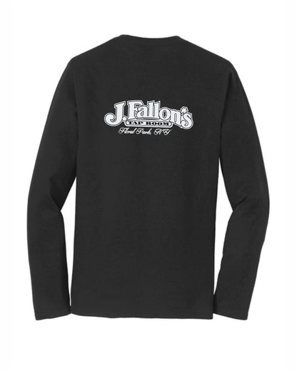 J Fallon's Bar Design Crewneck Sweatshirt Front and Back Print