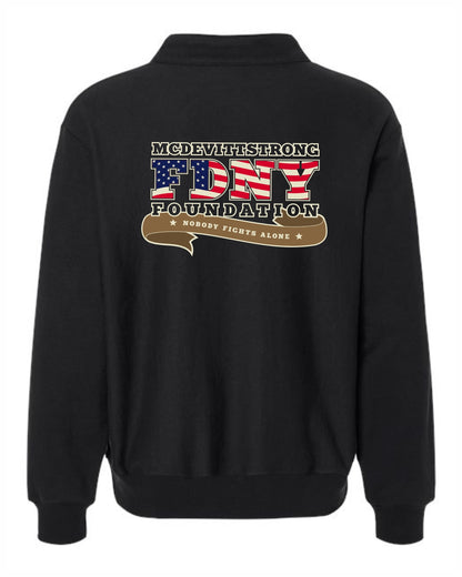 McDevitt Hanes Beefy® Sweats Premium Heavyweight Quarter-Zip Sweatshirt