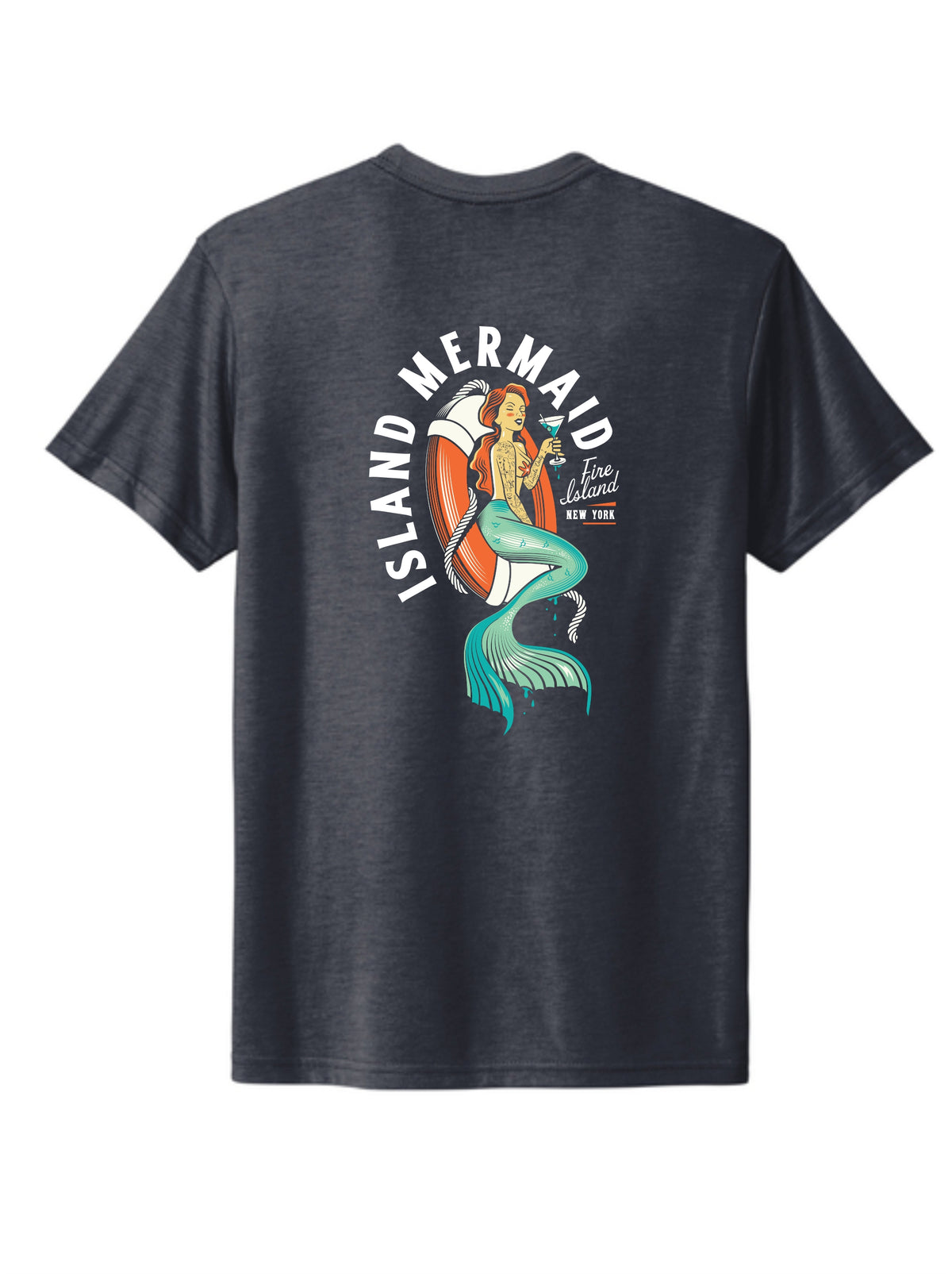 Island Mermaid Triblend Tee